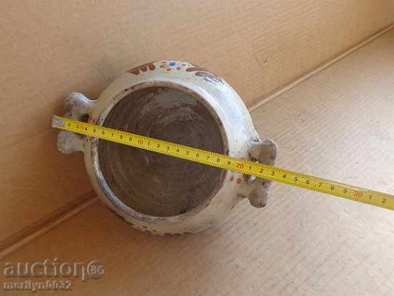 Доставка на Стара глечосана купа паница, керамика редкаж Доставка на Стара глечосана купа паница, керамика редкаж