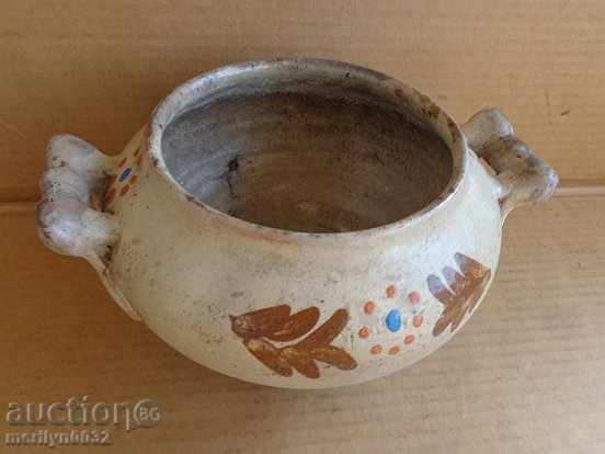 Стара глечосана купа паница, керамика редкаж - 6 Стара глечосана купа паница, керамика редкаж - 6