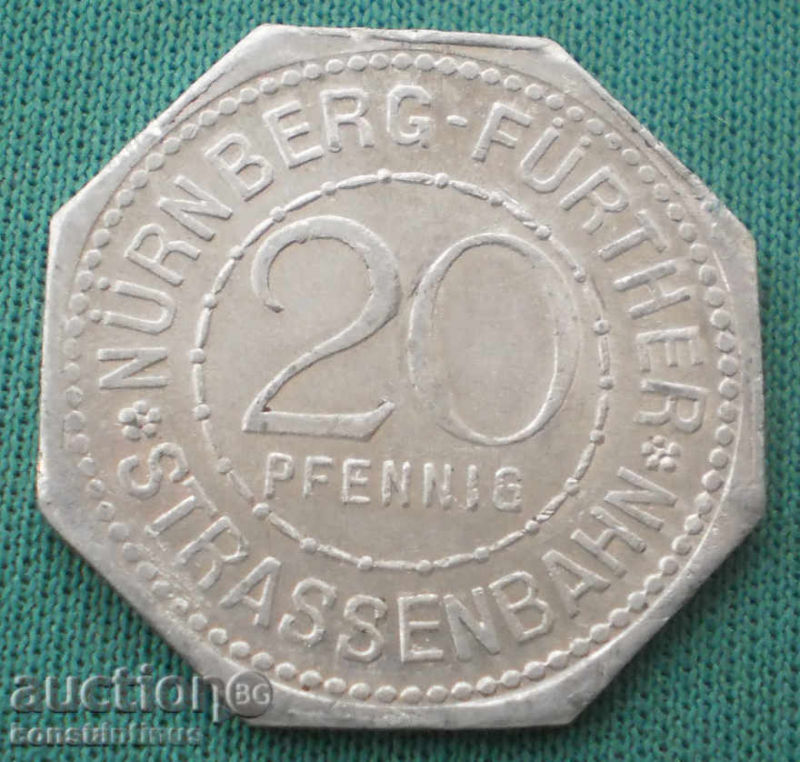 Germaniya Notgeld 20 pfennig 1920 UNC cu preț € 6.14 | 12.01 BGN