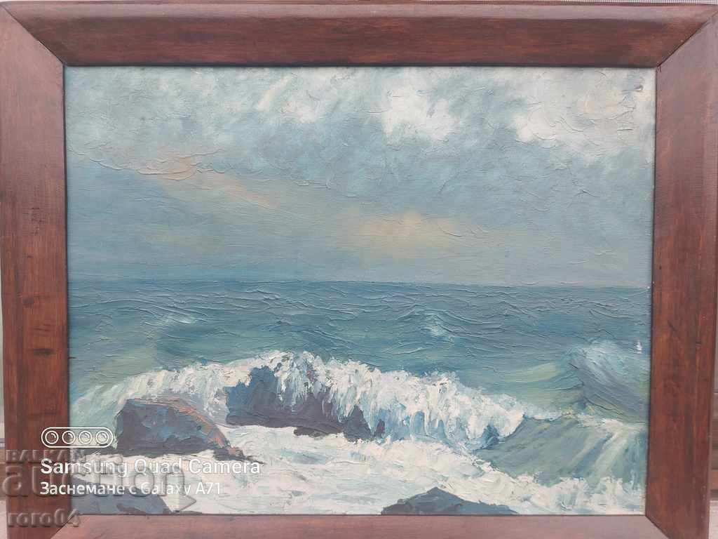 YORDAN DENEV - PEISAJUL VECHI DE MARE - 5