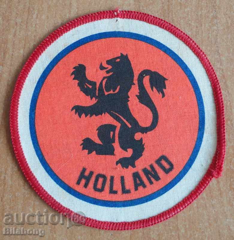 Стара текстилна нашивка Холандия