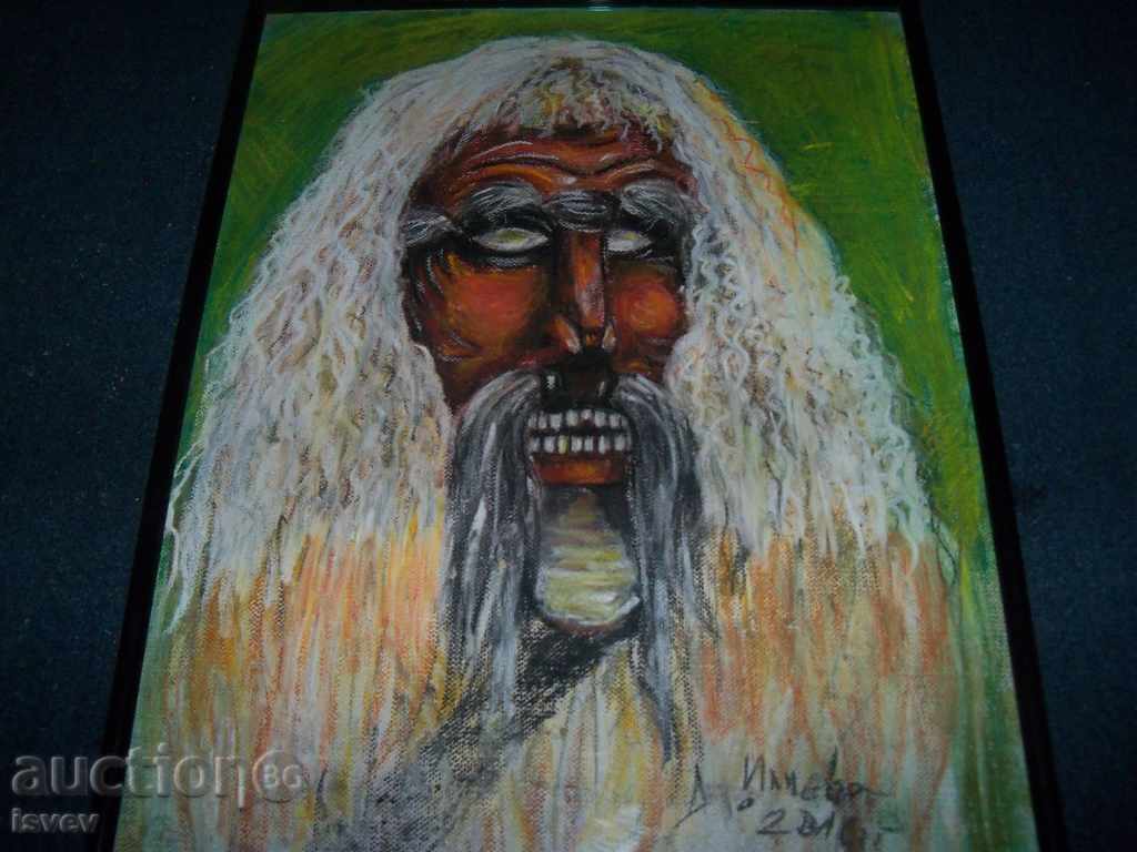 Auction "Kuker" artist Desislava Ilieva, dry pastel Auction "Kuker" artist Desislava Ilieva, dry pastel