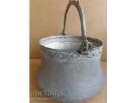 Καζάνι κονσέρβας, χάλκινο νόμισμα, χάλκινο νόμισμα, χάλκινο δοχείο