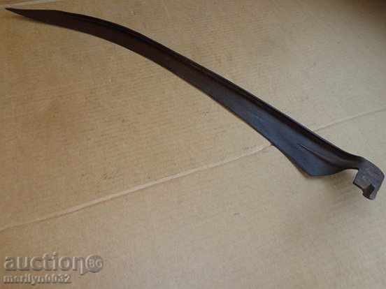 Old hand-forged mowing hair, wrought iron USSR - 6 Old hand-forged mowing hair, wrought iron USSR - 6