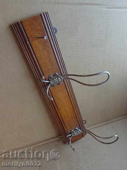 An old bourgeois coat of walnut forged wrought iron - 7 An old bourgeois coat of walnut forged wrought iron - 7