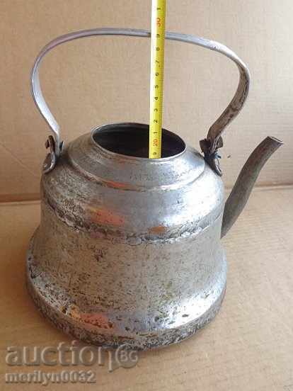 Auction  Old copper teapot, coffee pot jug copper copper vessel gum jug