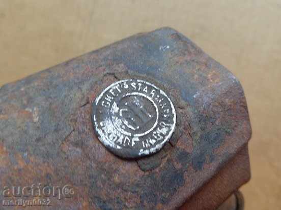 Old German Railway Flashlight Lamp Spotlight - 5 Old German Railway Flashlight Lamp Spotlight - 5