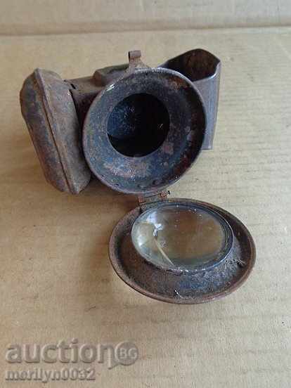 Old German Railway Flashlight Lamp Spotlight - 7 Old German Railway Flashlight Lamp Spotlight - 7