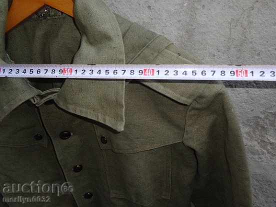 Unique canvas jacket - real socialism with price 79.00 BGN | € 40.39 Unique canvas jacket - real socialism with price 79.00 BGN | € 40.39