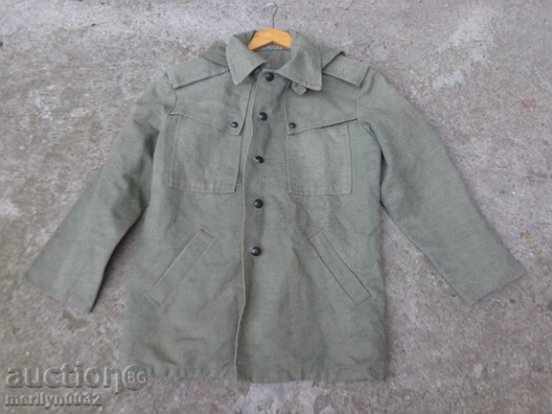 Униформа брезентова куртка - реален социализъм НРБ