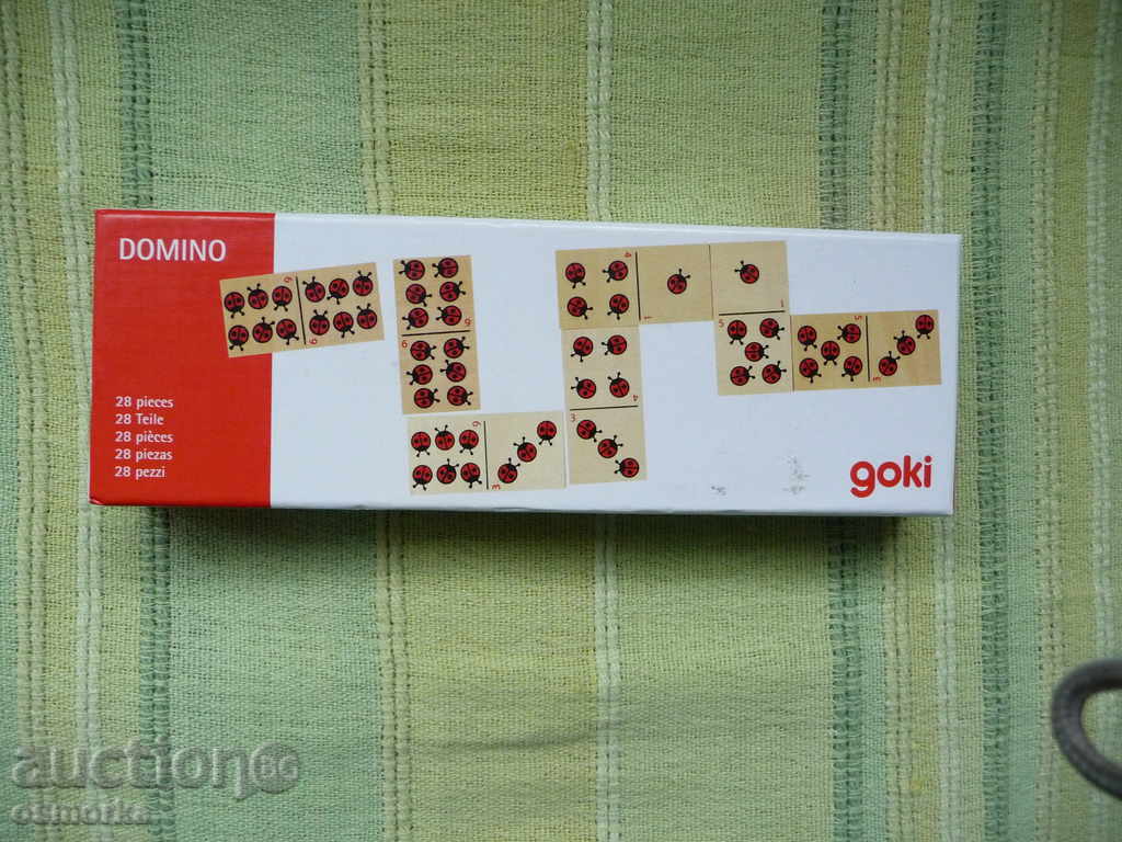 Puzzle din lemn Goki cu gărgărițe german Goki