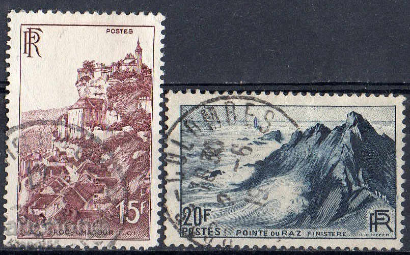 1946. France. Views.