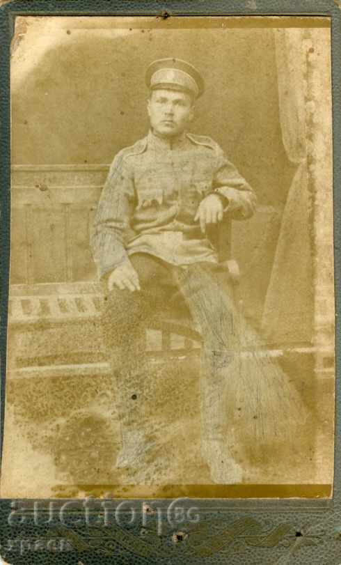 ΠΑΛΑΙΑ ΦΩΤΟΓΡΑΦΙΑ - ΧΑΡΤΟΝΙ - ΣΤΡΑΤΙΩΤΙΚΟ - M0351