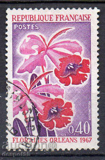 1967. Γαλλία. Έκθεση λουλουδιών Ορλεάνης.