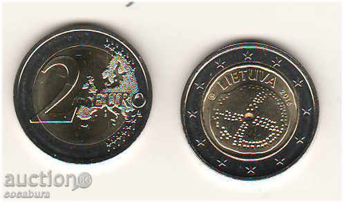 2 евро 2016 Литва