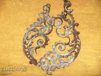 Old cast iron decorative castings