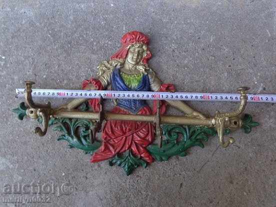 Figurină cu cuier din fontă din fontă la sfârșitul secolului al XIX-lea - 5 Figurină cu cuier din fontă din fontă la sfârșitul secolului al XIX-lea - 5