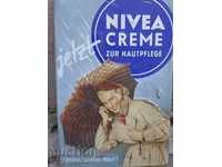 Διαφήμιση πιάτο κρέμα NIVEA, το NIVEA ORIGINAL πλάκα
