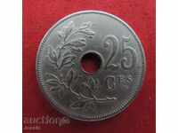 25 centimes 1908 Belgium