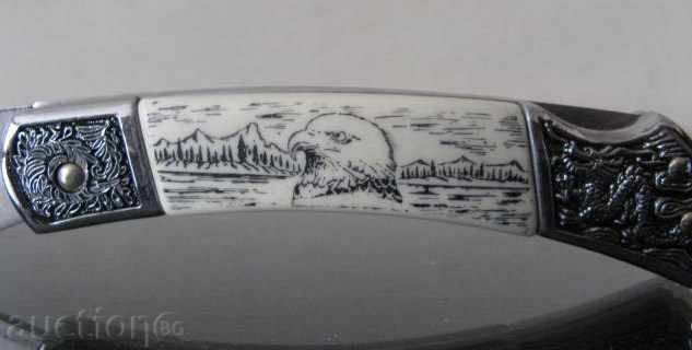 Knife, folding, American Eagle 85/192 with price 14.50 BGN | € 7.41 Knife, folding, American Eagle 85/192 with price 14.50 BGN | € 7.41