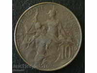 10 centimes 1916, η Γαλλία