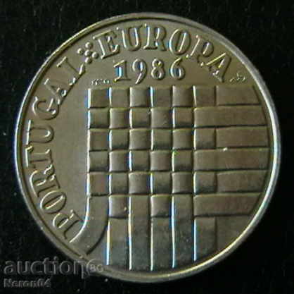 25 escudos 1986 Portugalia
