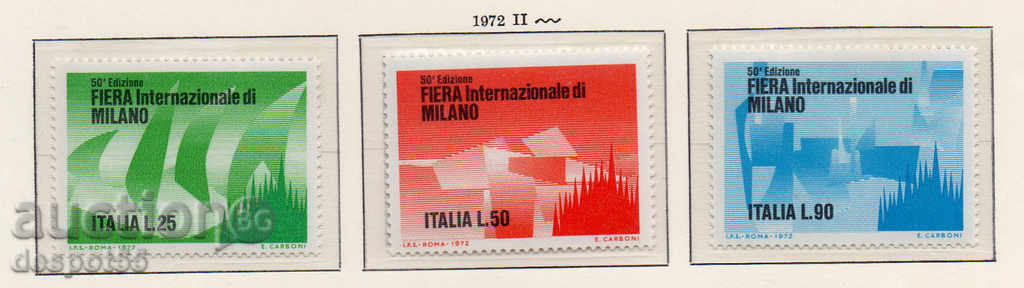 1972. Italy. International Exhibition in Milan.