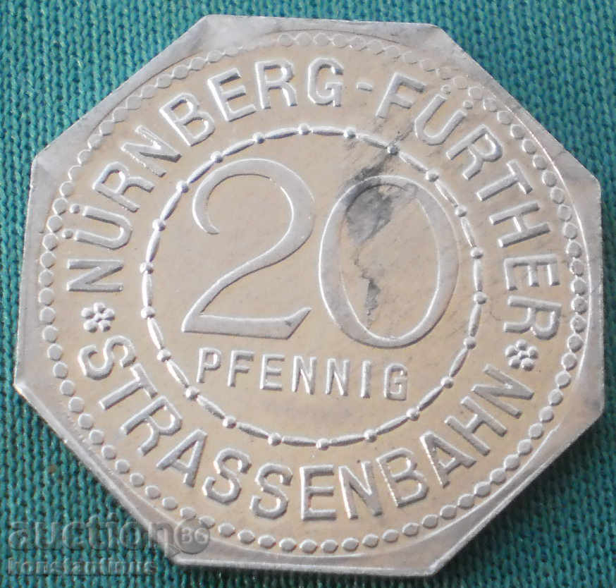 Germaniya Notgeld 20 pfennig 1920 UNC cu preț € 5.62 | 10.99 BGN