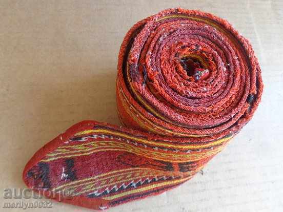 Old hand-woven belt belt, bucket, costume - 6 Old hand-woven belt belt, bucket, costume - 6