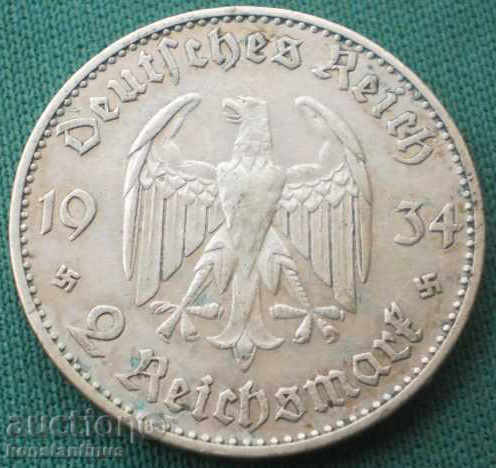 Germania III Reich 2 Brands 1934 F Rare cu preț € 23.01 | 45.00 BGN