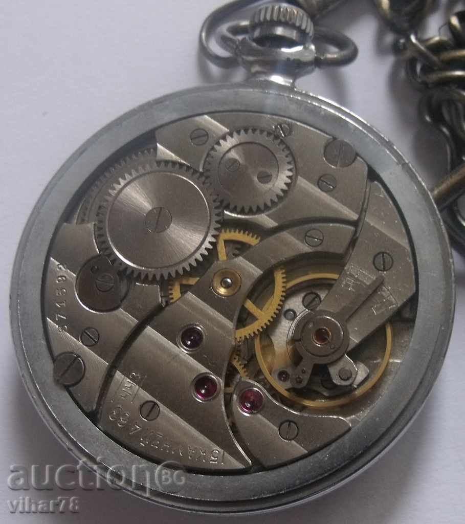 Livrarea mol - un ceas de buzunar 15 de piatră Livrarea mol - un ceas de buzunar 15 de piatră