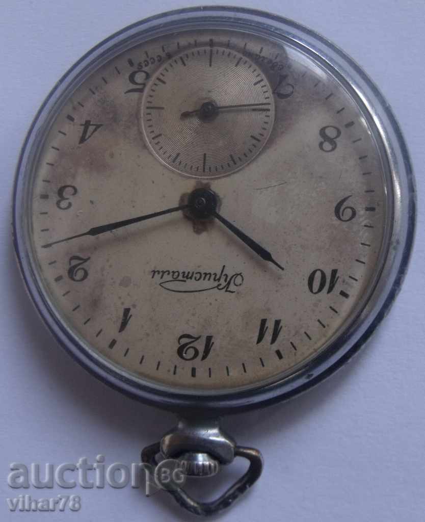 Δημοπρασία mole - κρύσταλλο ρολόι τσέπης 18 πέτρας Δημοπρασία mole - κρύσταλλο ρολόι τσέπης 18 πέτρας