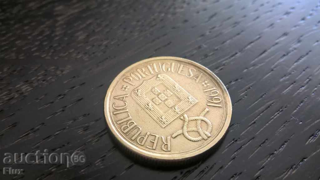 Auction Coin - Portugal - 5 escudos 1991 Auction Coin - Portugal - 5 escudos 1991