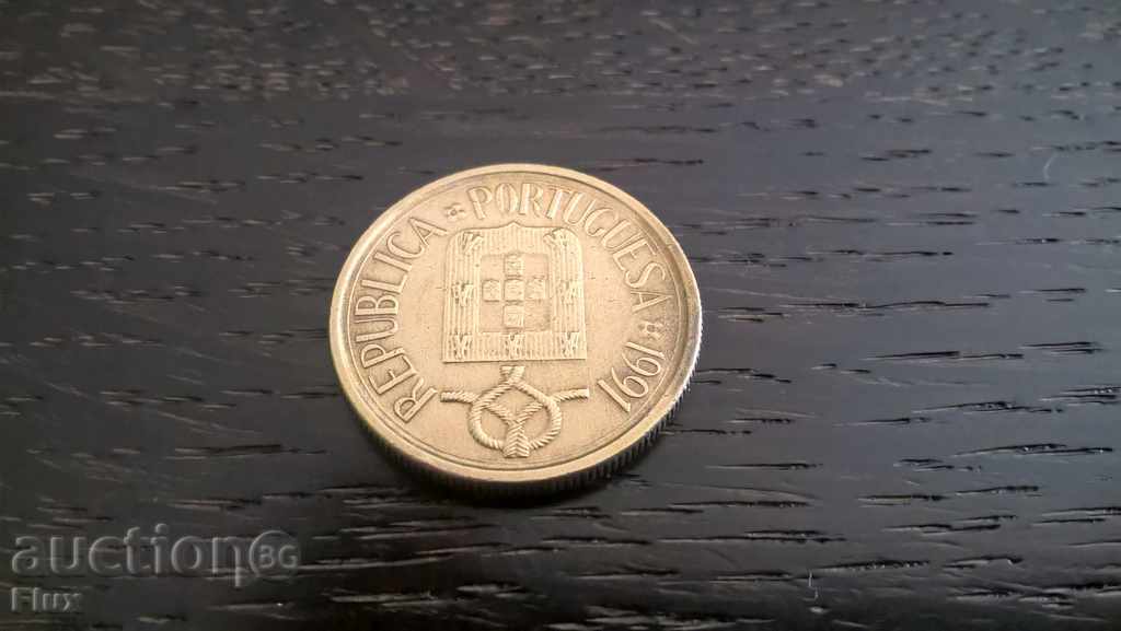Delivery of Coin - Portugal - 5 escudos 1991 Delivery of Coin - Portugal - 5 escudos 1991