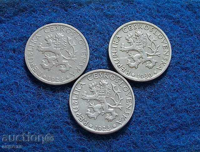 3br Παρτίδα 1 κορώνα-Τσεχοσλοβακία-1923-1930g με τιμή 7.50 BGN | € 3.83 3br Παρτίδα 1 κορώνα-Τσεχοσλοβακία-1923-1930g με τιμή 7.50 BGN | € 3.83