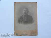 Снимка CDV Мъж -  Придворен фотограф Карастоянов