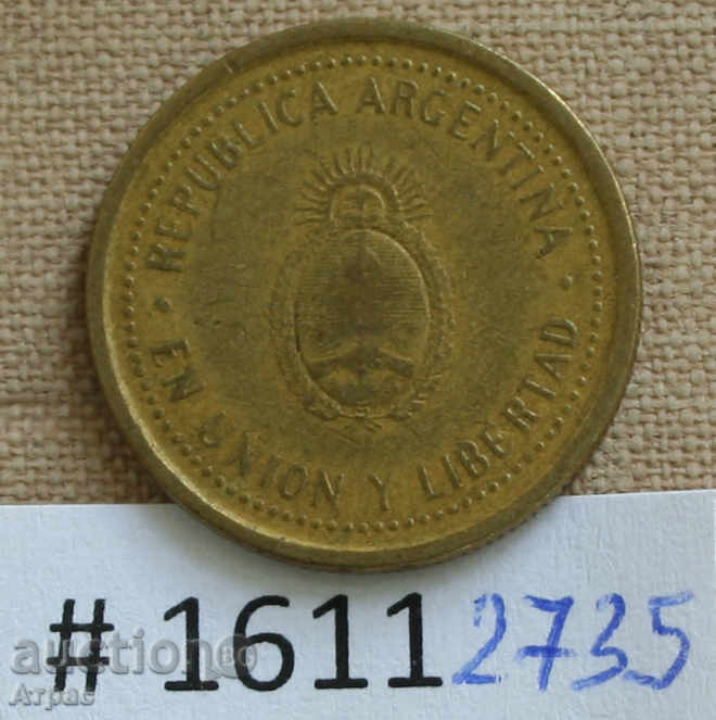 10 tsentavos 1993 Argentina cu preț € 0.20 | 0.39 BGN