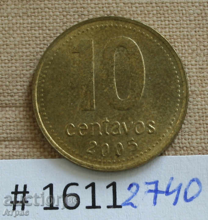 10 cent. 2005 Argentina