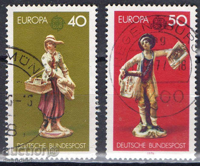 1976. FGR. Ευρώπη. Πορσελάνη από Ludwigsburg.
