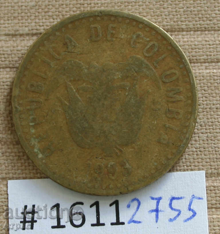 100 pesos 1993 Colombia