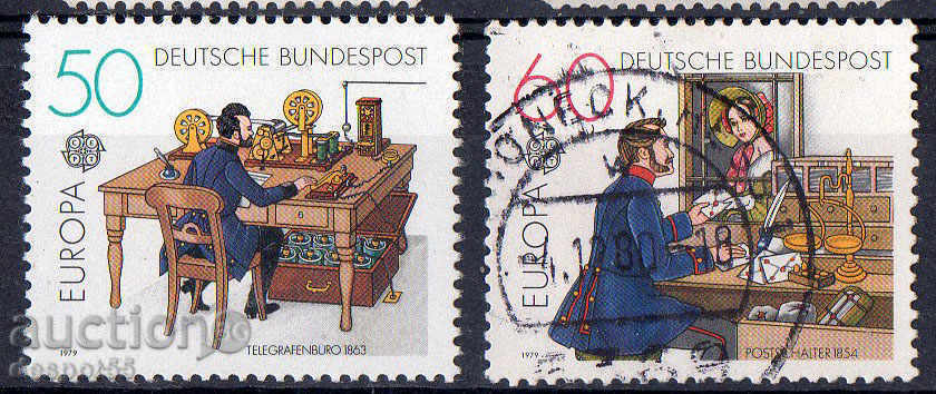 1979. Германия. Европа. История на пощата.