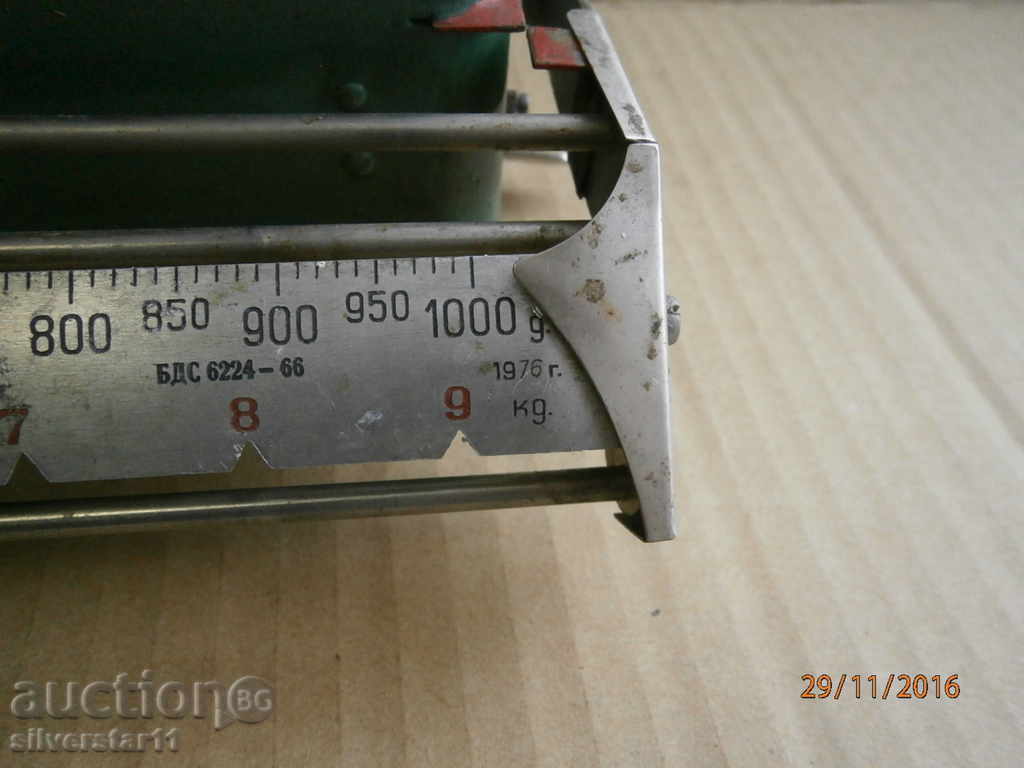 Delivery of vintage retro scales from sozza scales 1976 year Delivery of vintage retro scales from sozza scales 1976 year