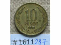 10 pesos 1993 Chile