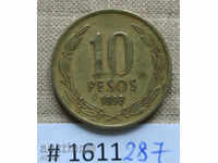 10 pesos 1993 Chile