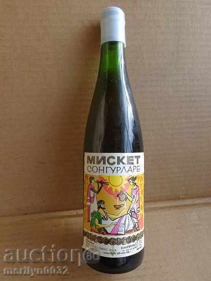 Sticla de elixir Misquet Soca Vin Vintage NEPRINCIT