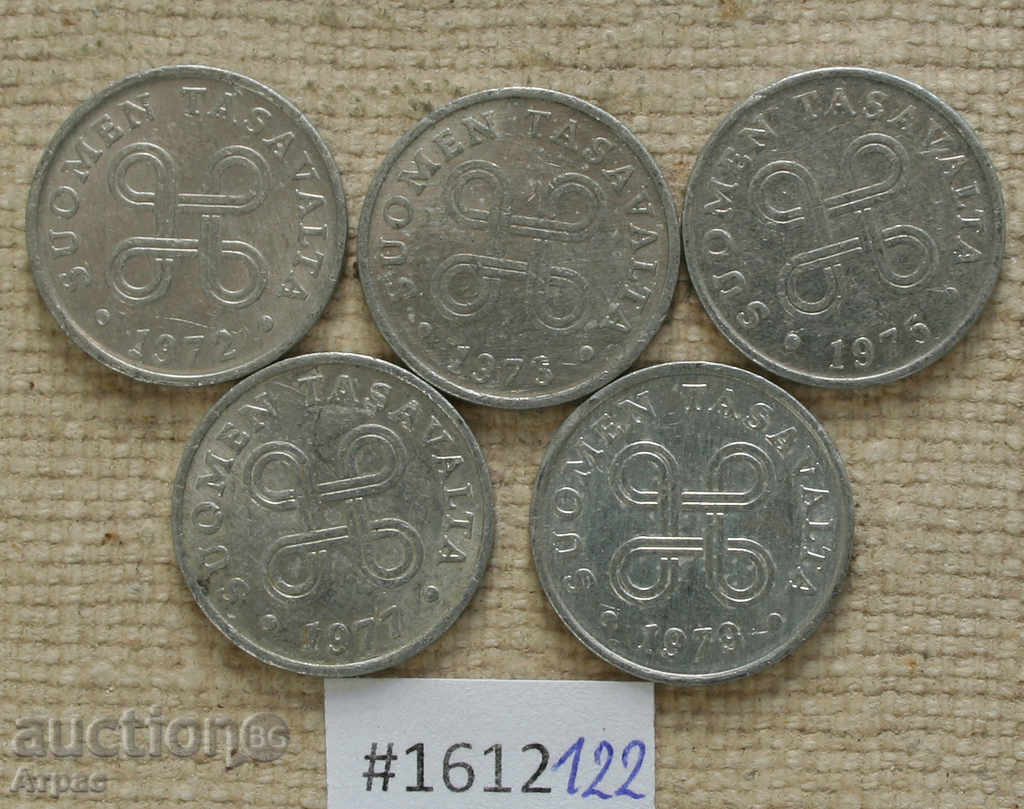 monede Lot Finlanda -1 penny cu preț € 0.51 | 1.00 BGN