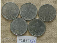 лот монети Финландия  -1 пени