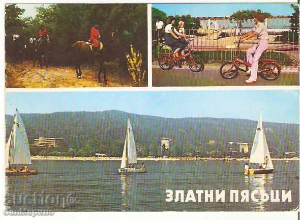 Carte poștală Bulgaria Varna Golden Sands 7 *