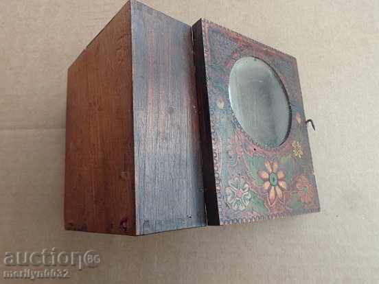 Delivery of An old clock case, alarm clock, Junghans