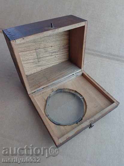 An old clock case, alarm clock, Junghans - 5